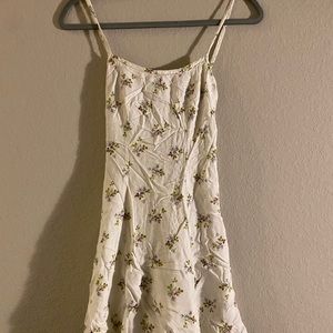 Floral flowing dress